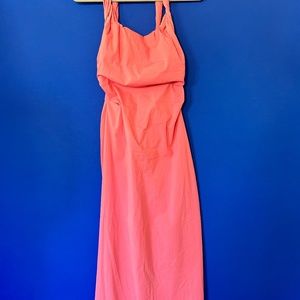 Zara pink midi dress